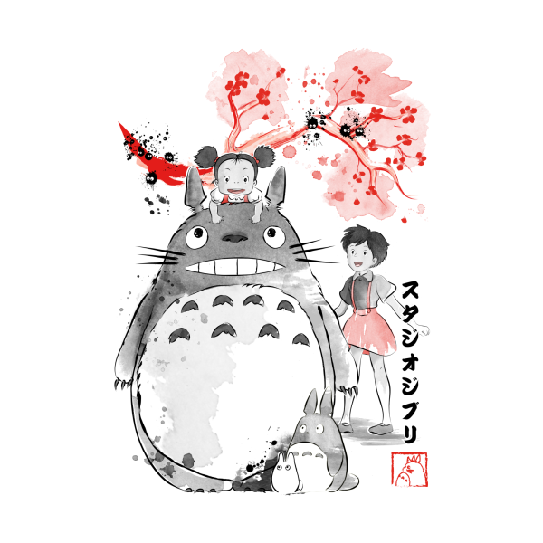 Мой сосед Тоторо и Унесенные призраками