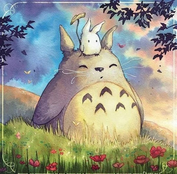 Милые арты Тоторо
