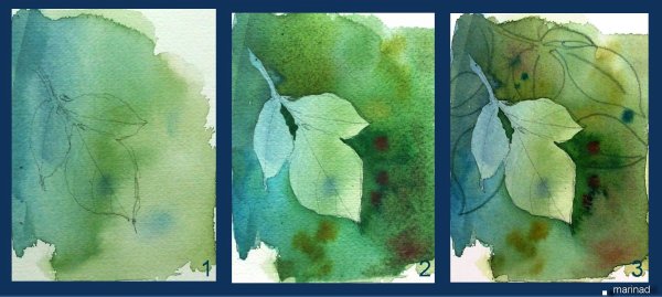 Лессировка подмалевок