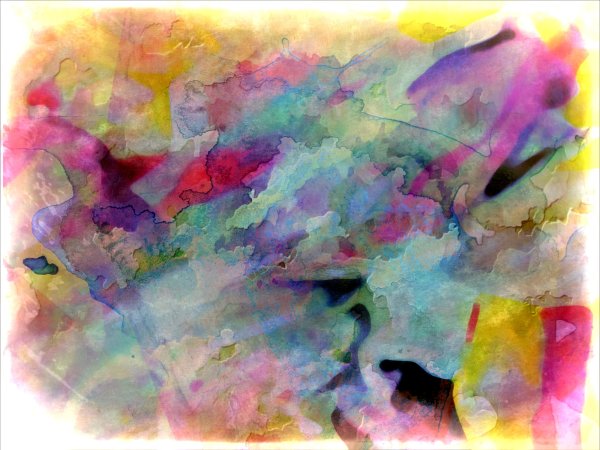 Акварельная абстракция