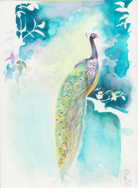 Lucy Newton акварель