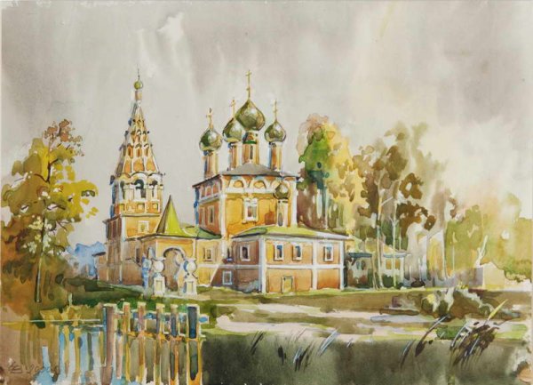 Храм Иоанна Предтечи Углич картины