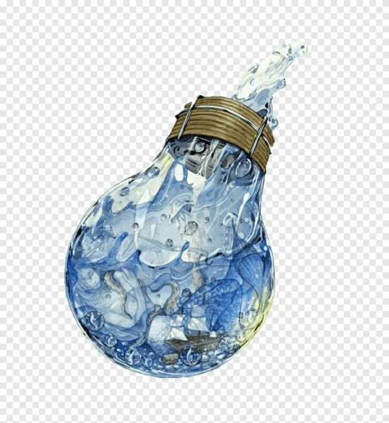 Лампочка рисунок