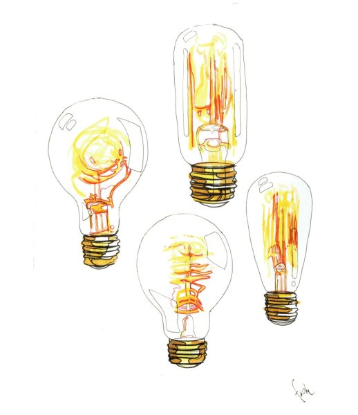 Идея в виде лампочки