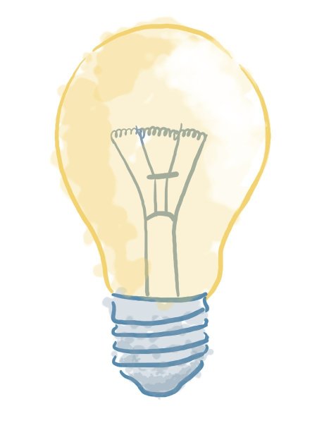 Яркая лампочка