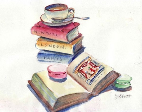 Книжка акварель