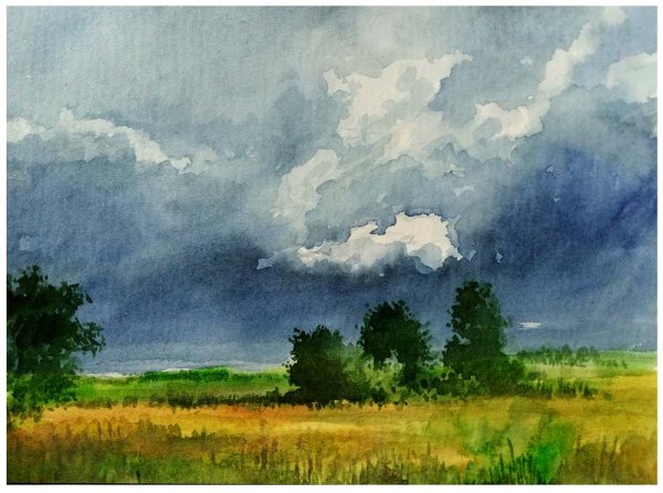 Картина перед дождем