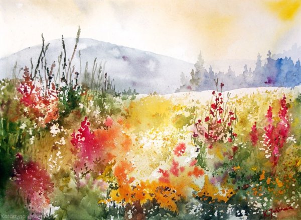 Акварель Екатерины Жаскевич
