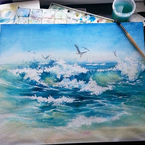 Картина Ласточкино гнездо Ялта