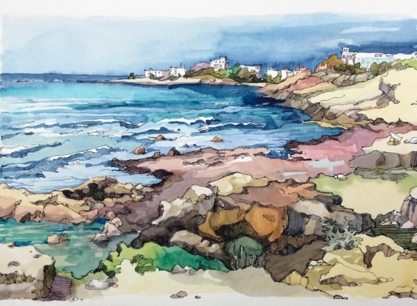 Морские пейзажи Ирины Мысовой