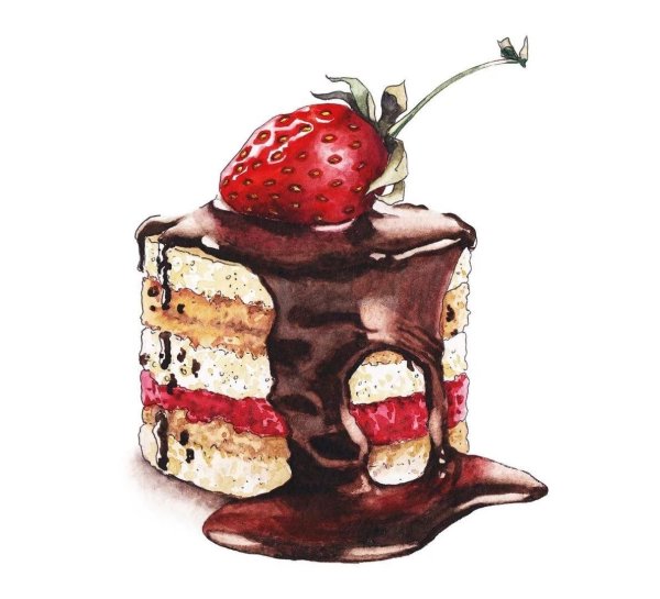 Акварельные Десерты