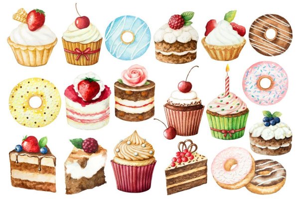 Вкусняшки рисунки