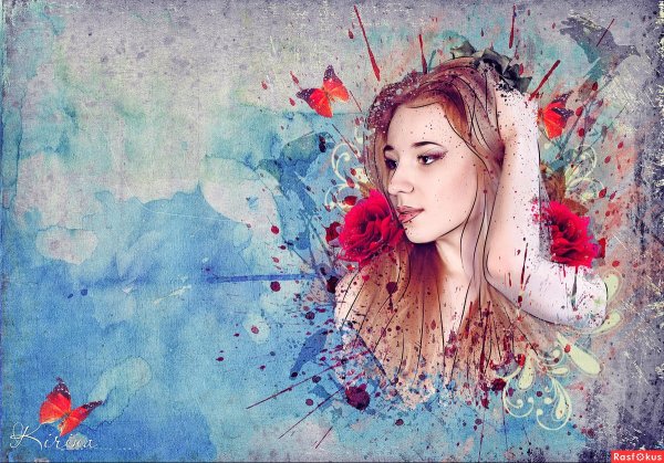 Фото в стиле рисунка