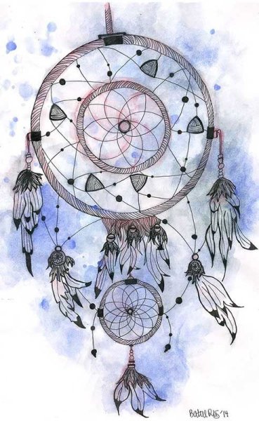 Ловец снов иллюстрация