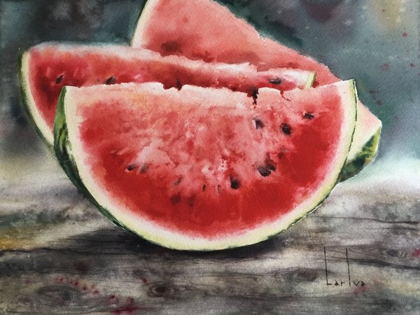 Лариса Иванисенко акварель