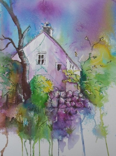 Акварель пастель