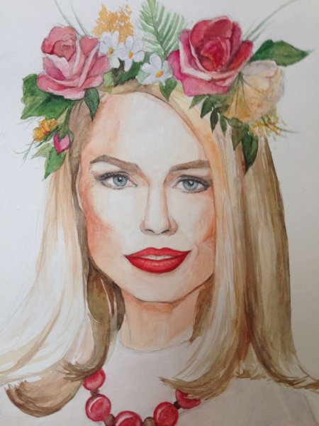 Портрет мамы красивый