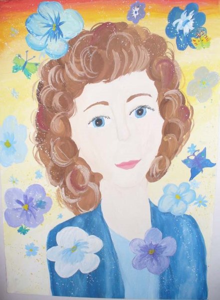 Акварельный портрет