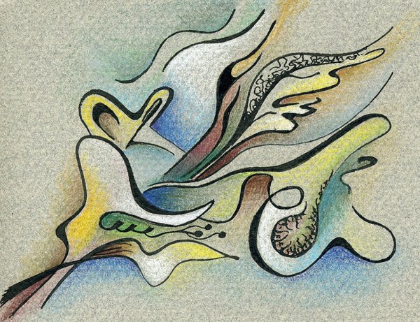 Акварель и тушь