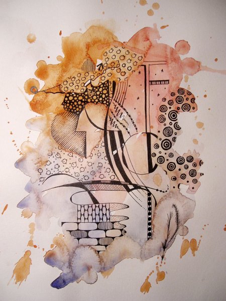 Графика акварель