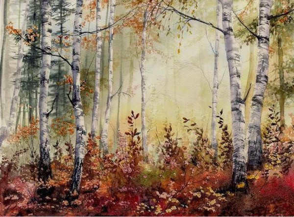 Пейзажи. Польская художница Beata Gugnacka