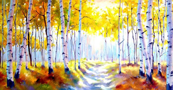 Иван АЛИФАН картины осени