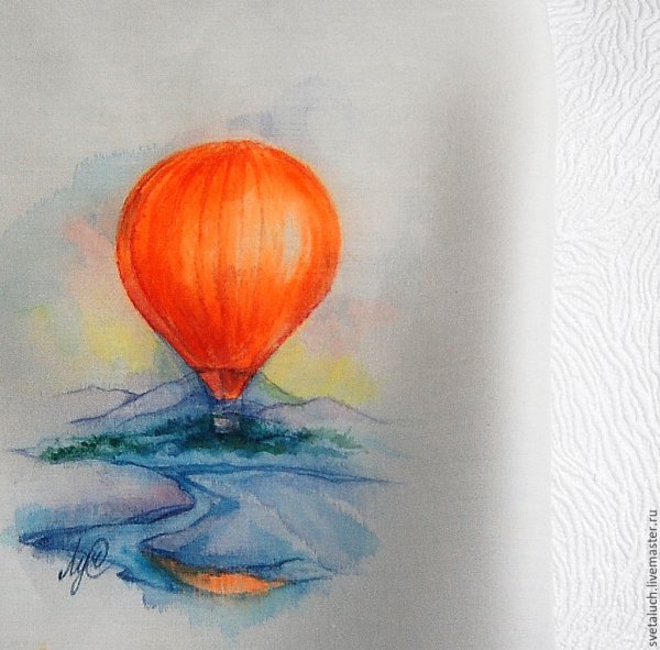 Акварельные воздушные шары