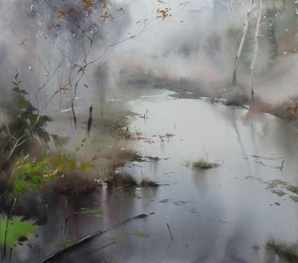 Художник Илья Горгоц пейзажи