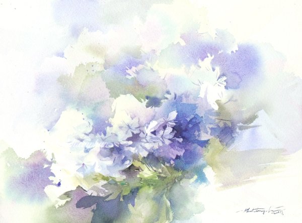 Phatcharaphan Chanthep акварели