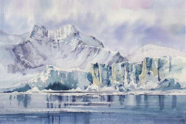 Анна Михайлова акварель Санкт-Петербург