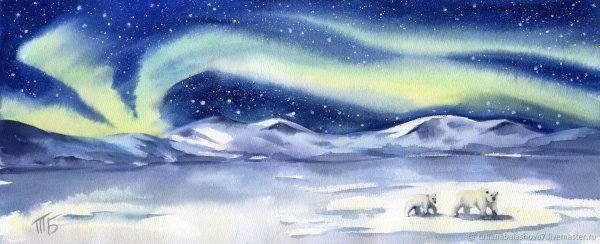 Арктика живопись