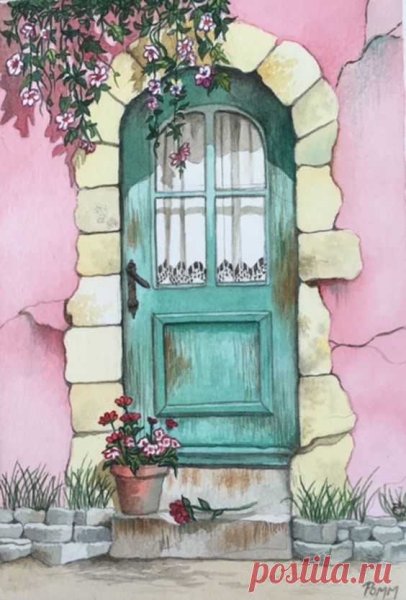 Старинная дверь