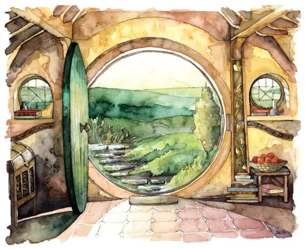 Акварельные картины