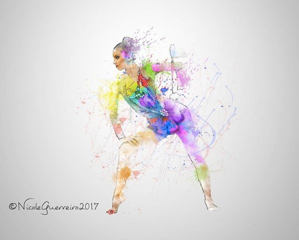 Гимнастки в живописи