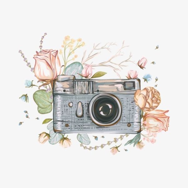 Фотоаппарат рисунок