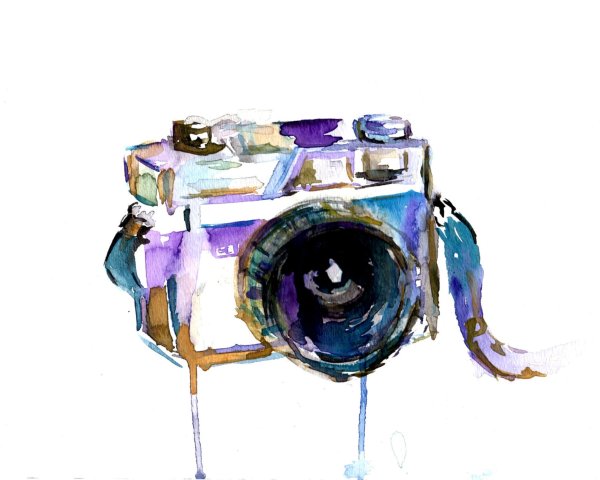 Фотоаппарат рисунок