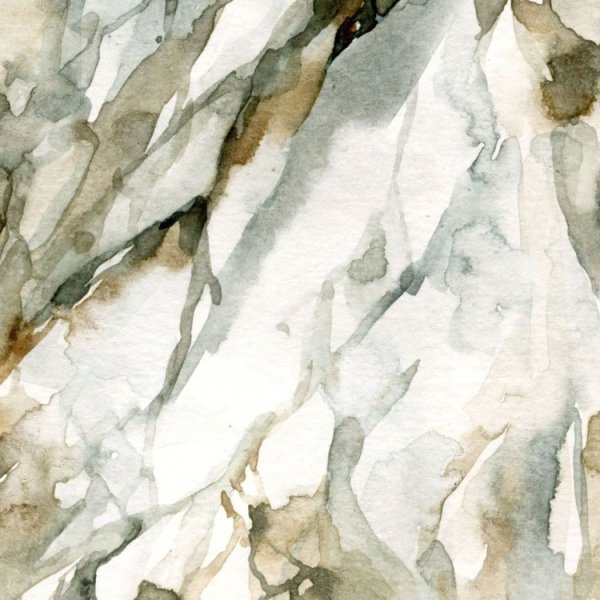 Белый мрамор акварелью