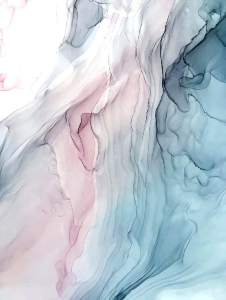 Фактура мрамора акварелью