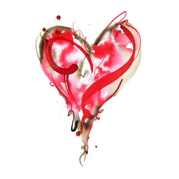 Цветы в стиле скетчинга