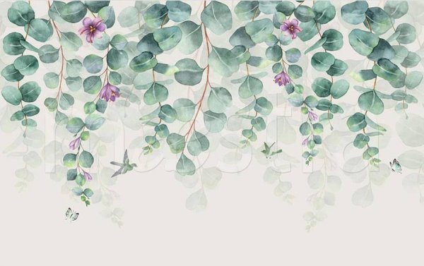 Акварельные ветки