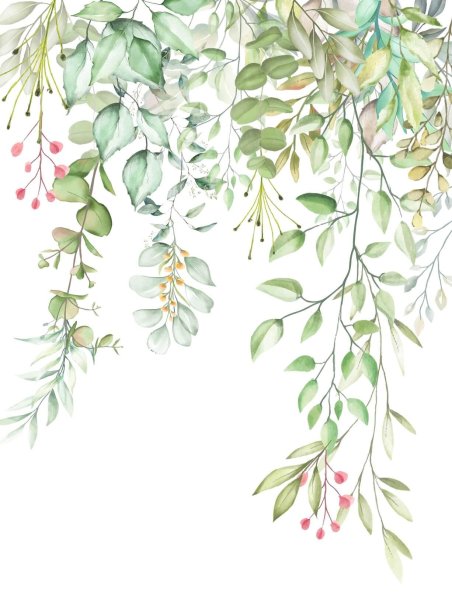 Акварельные веточки