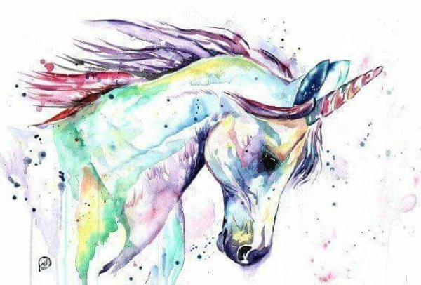 Акварельных Единороги