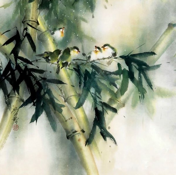 Акварели Ching Keck