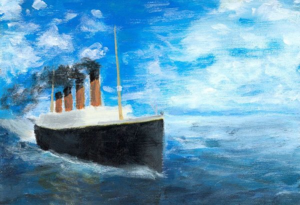 Рисование по номерам Титаник