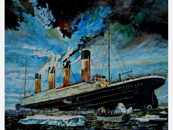 Бекман гибель Титаника