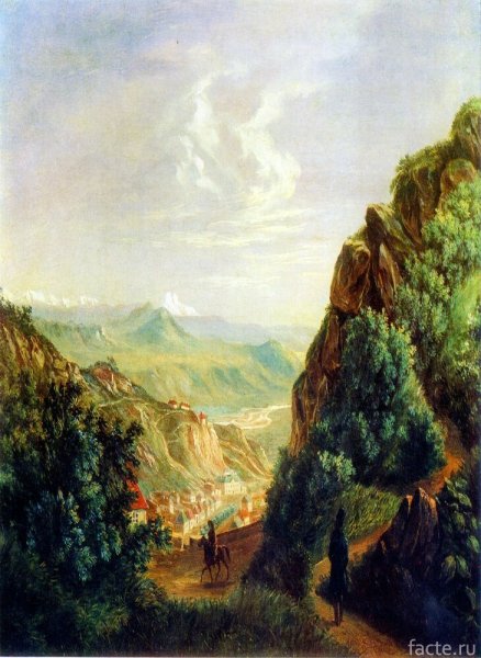 Лермонтов художник картины Лермонтова