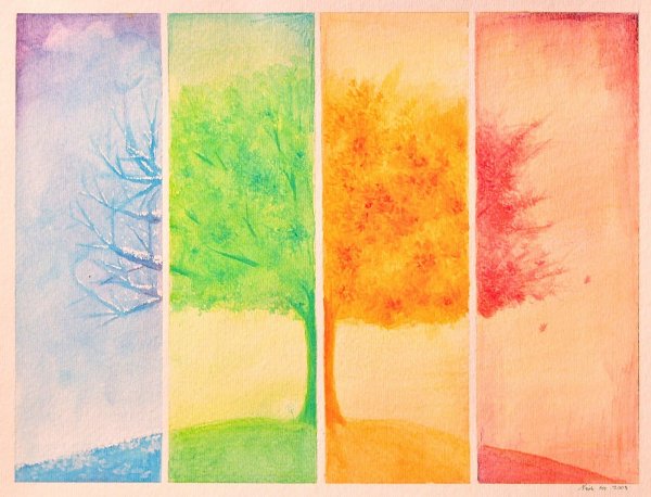 Акварельный фон