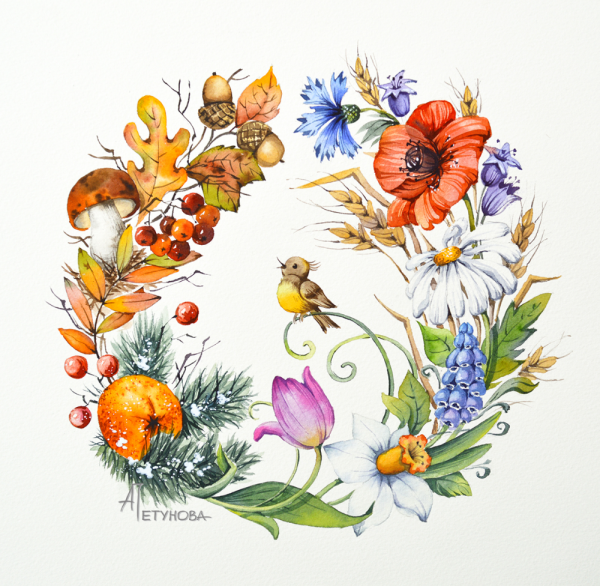 Художник-иллюстратор Анна Петунова (Мурашенкова)