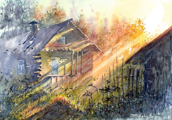 Художник-акварелист Солодов Николай