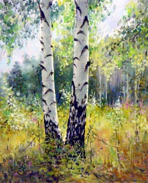 Художник Костромин Андрей Михайлович лето